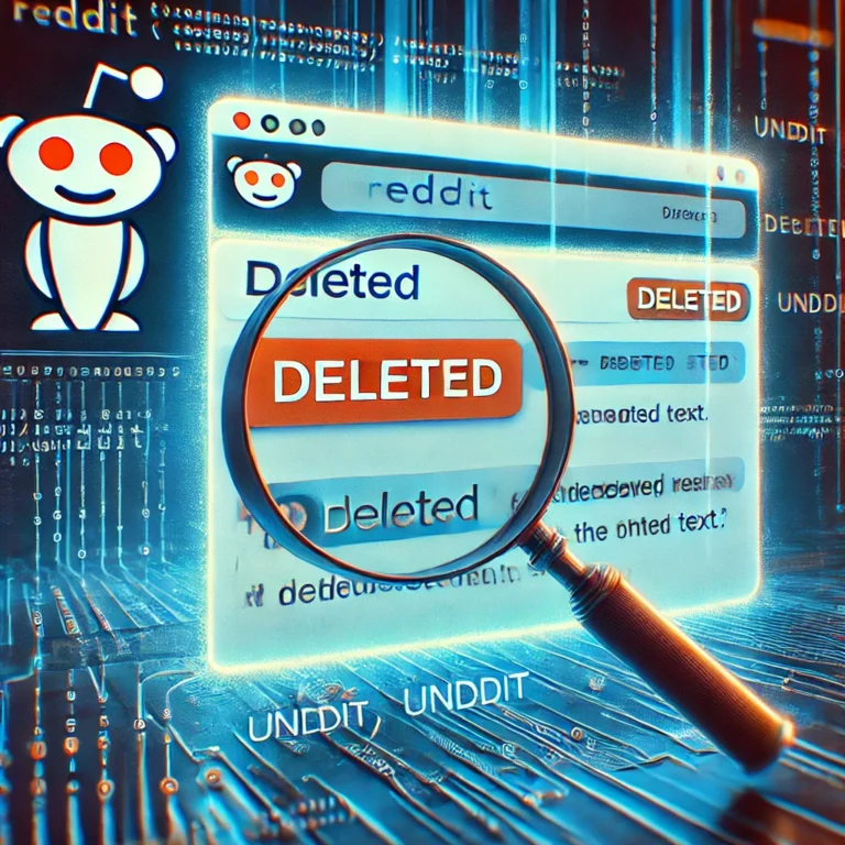 How to View Deleted Reddit Posts Using Unddit