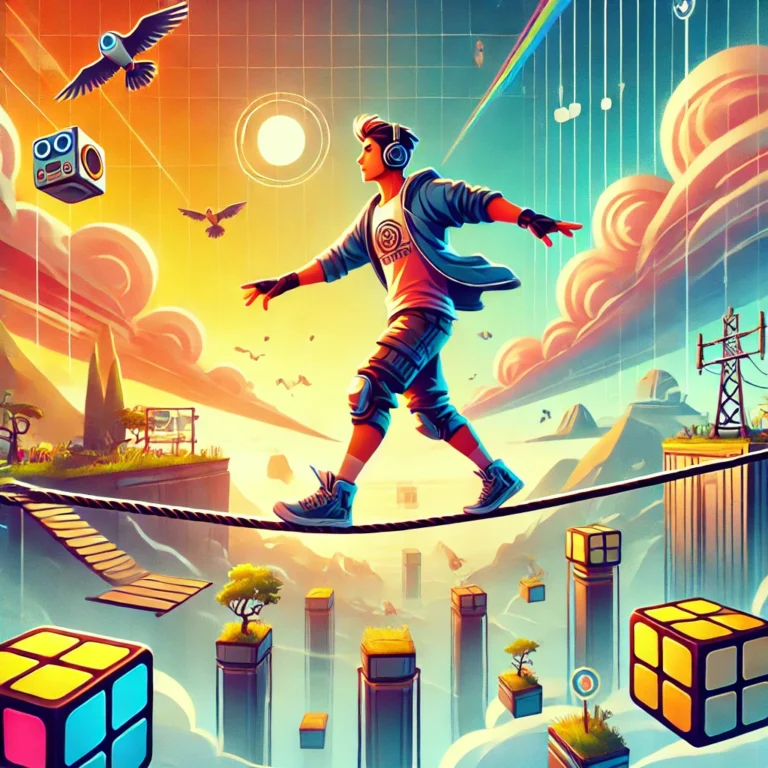 How to Play Tightrope Game and Improve Your Skills